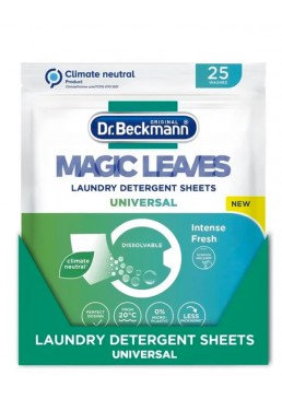 Салфетки для стирки Dr.Beckmann Magic Leaves универсальные, 25 шт